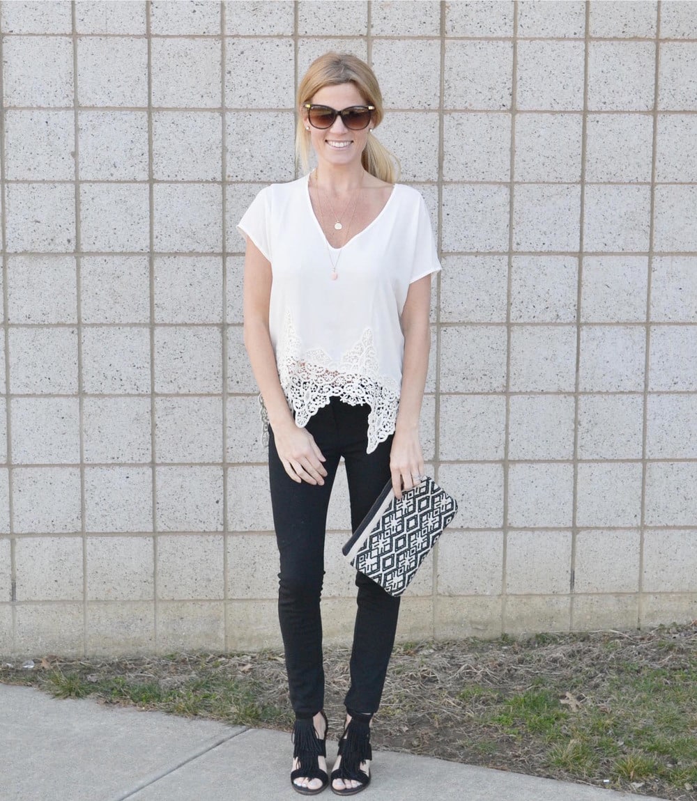 Outfit Post :: Date Night Top