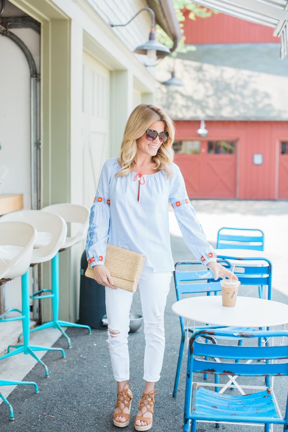 Outfit Post :: Embroidered Cotton Tunic