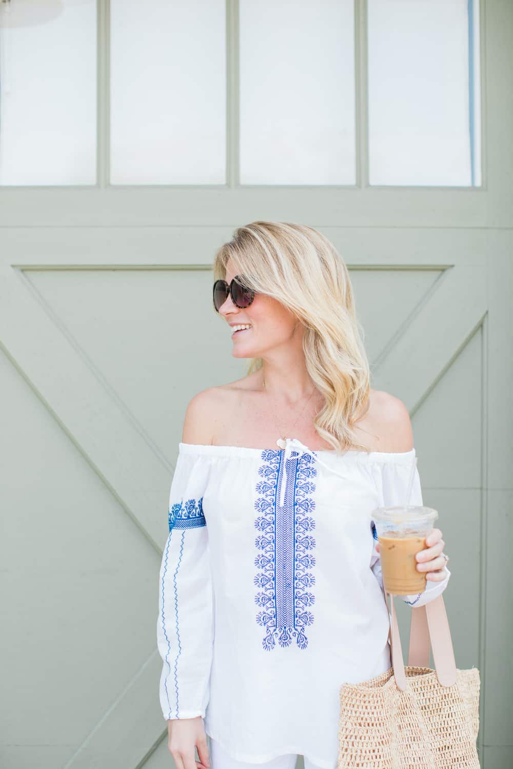 OUTFIT POST : OFF THE SHOULDER FOLKTALE TOP