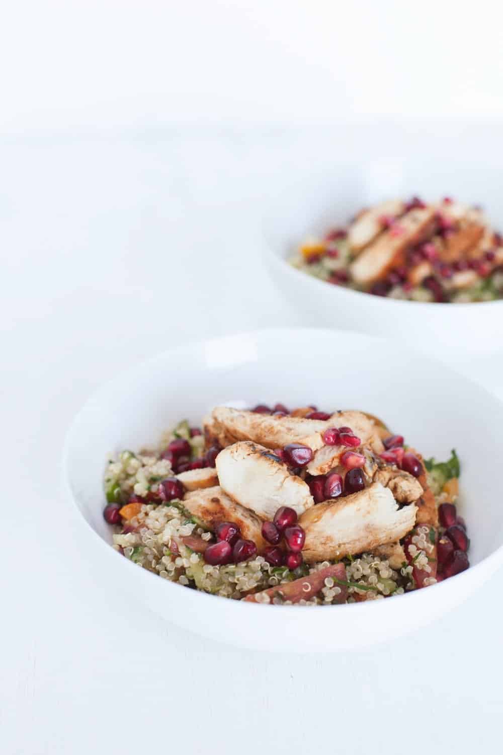 Guest Post : Grilled Lemon Chicken with Quinoa Tabouleh