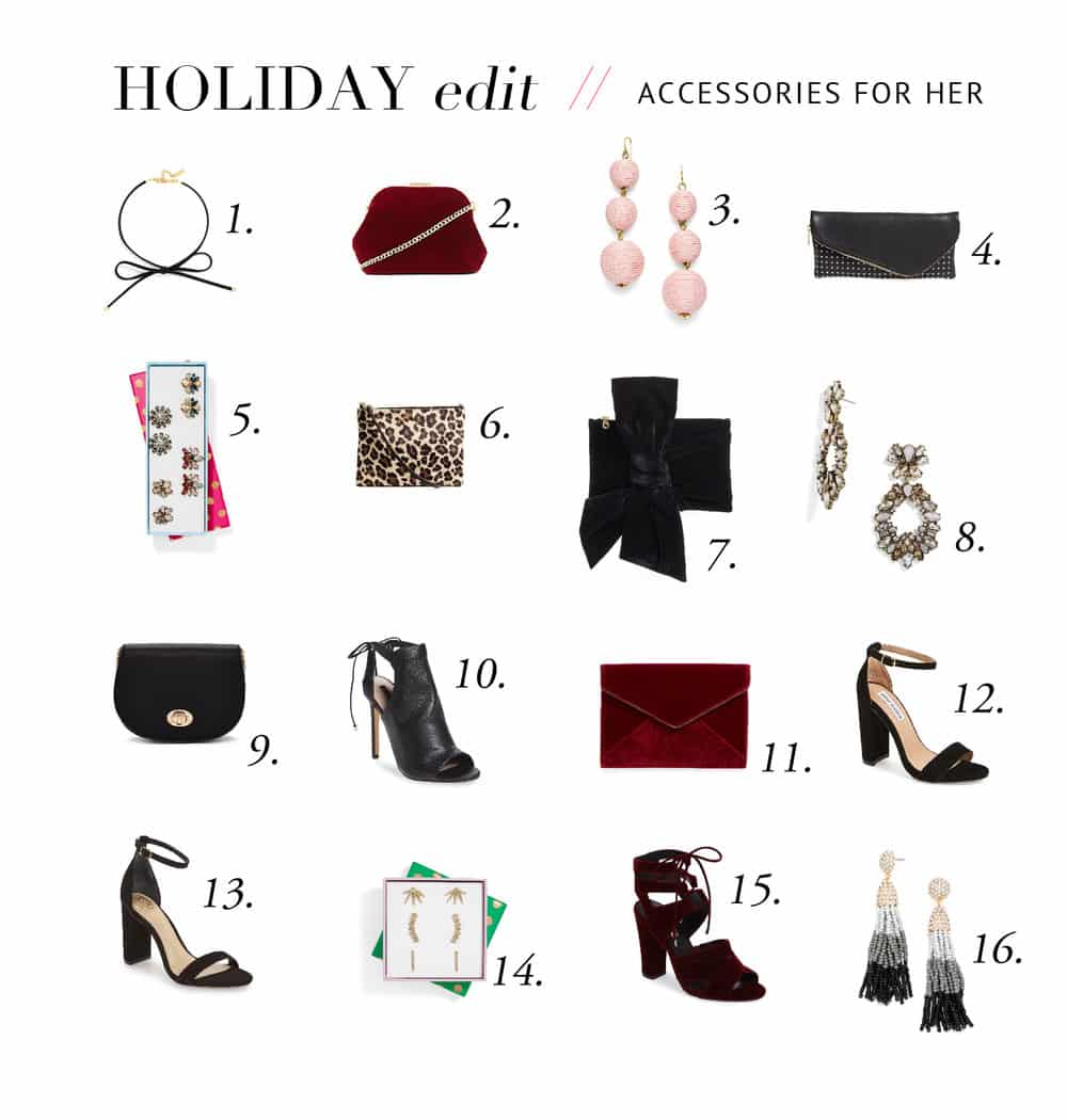 Holiday Edit :: Shoes & Accessories for Her