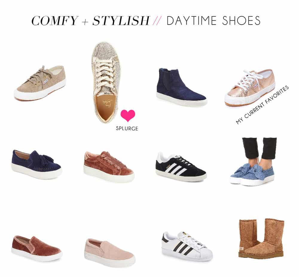 Comfy + Stylish Daytime Sneakers