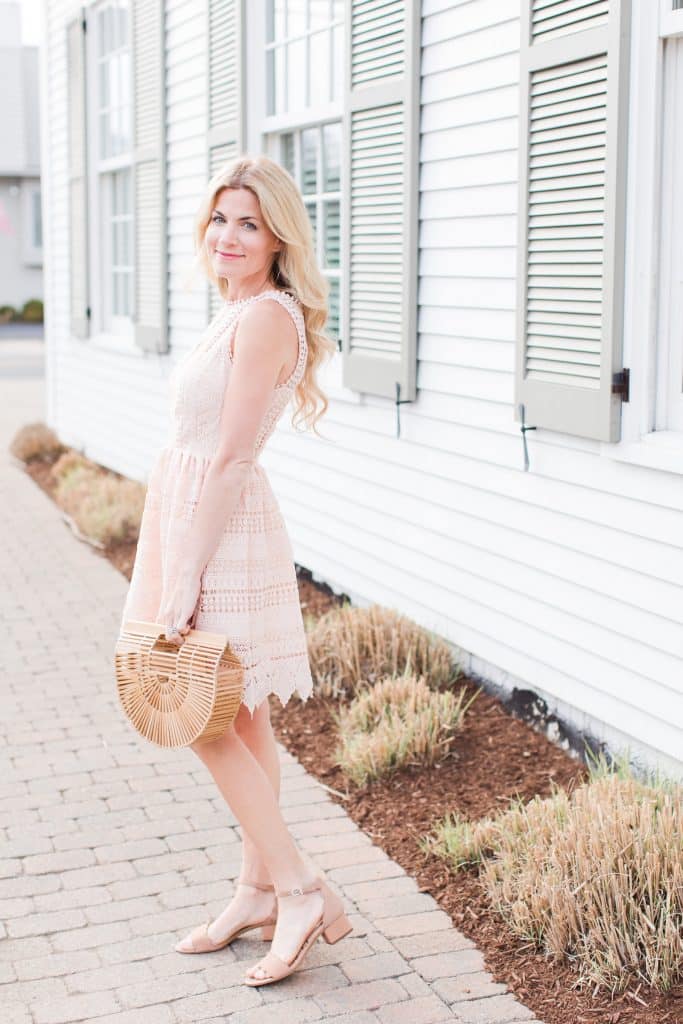 Pink Crochet Dress | Outfit Posts | Pure Joy Home