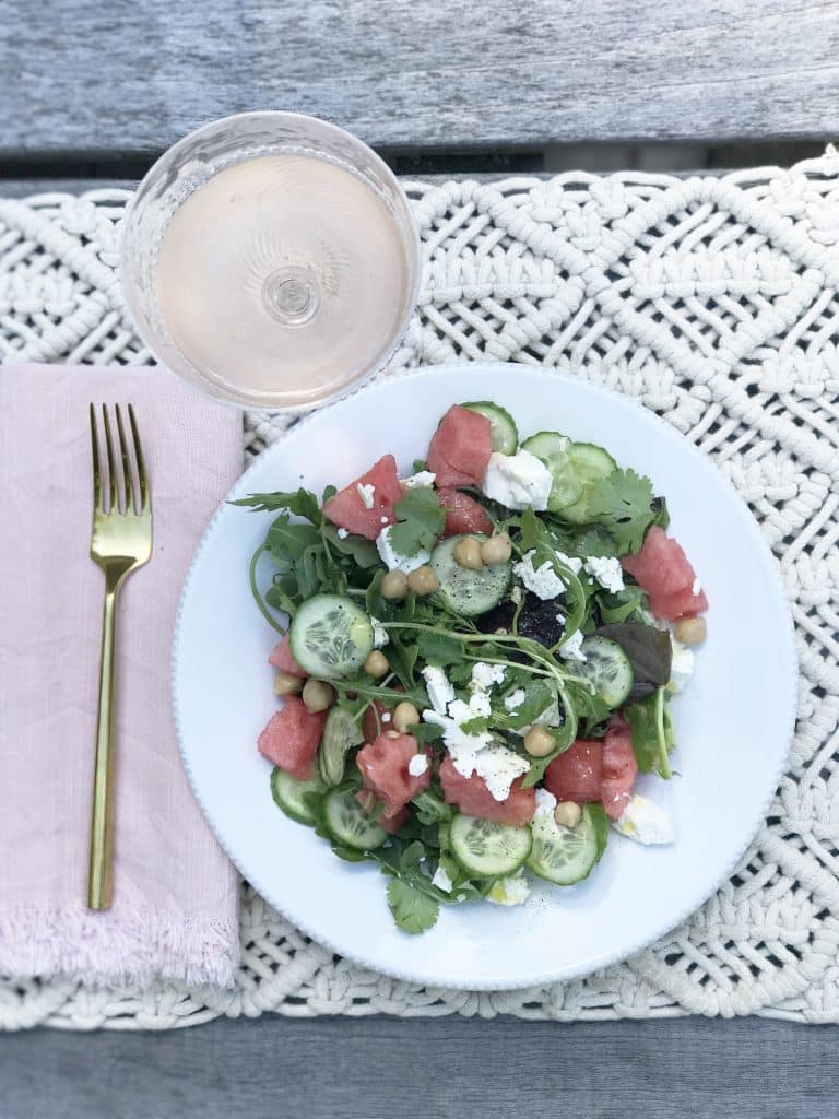 FITNESS FRIDAY :: SAMPLE WORKOUT & A SWEET SUMMER SALAD RECIPE