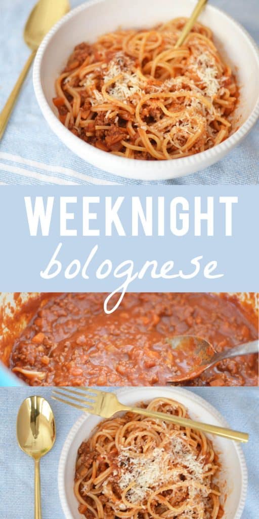 Weeknight Bolognese (Updated) - Pure Joy Home