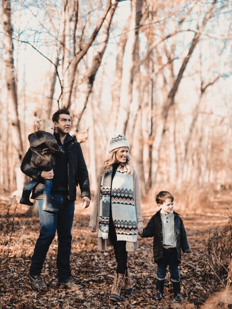 Enjoying the Outdoors as a family with Barbour