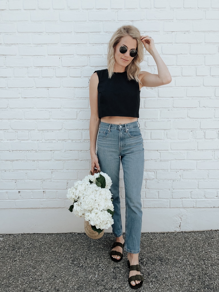 New Fave Mom Jeans with Everlane