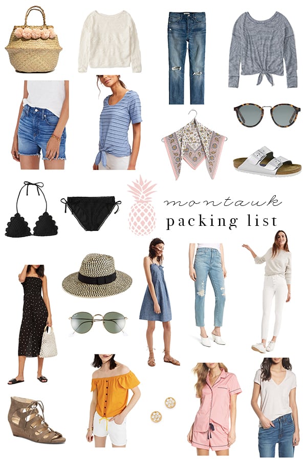 Montauk Packing List | Girls Weekend