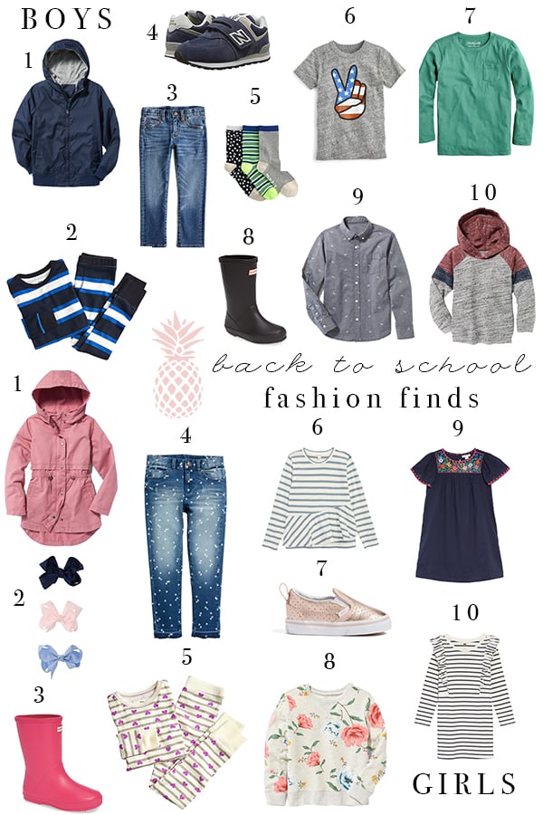 BACK TO SCHOOL FASHION FINDS