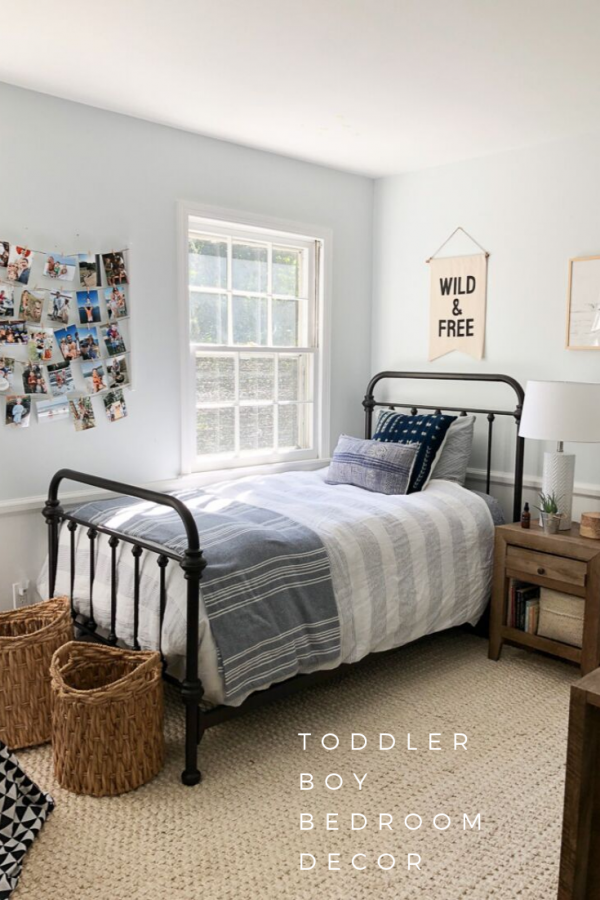 Toddler Boy Bedroom Decor | Brians' Bedroom Upgrade Part II Pure Joy Home