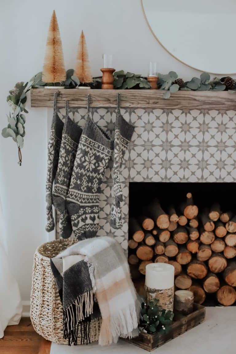 COZY HOLIDAY FIREPLACE - Pure Joy Home