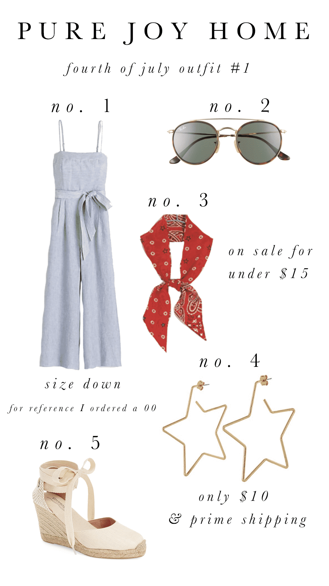 4th Of July Outfits | 6 Different Styles - Pure Joy Home