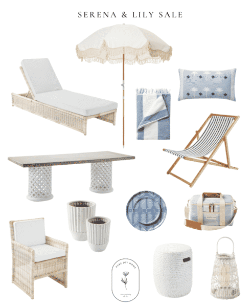 Serena and Lily Summer Sale - Pure Joy Home
